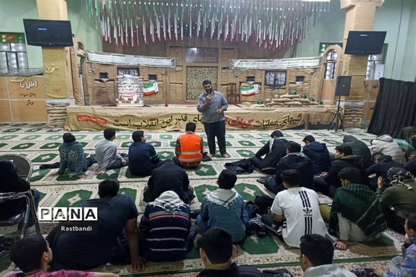 بازدید دانش‌آموزان منطقه ۱۳ از یادمان شلمچه