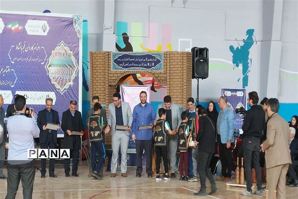 مراسم اعزام کاروان تجهیزات ورزشی فجر با نشاط و افتتاحیه طرح شهید طوقانی