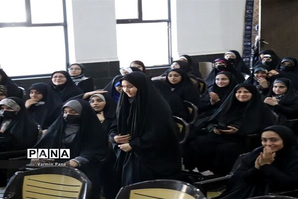 مراسم اختتامیه راهیان نور در شهرستان ورامین