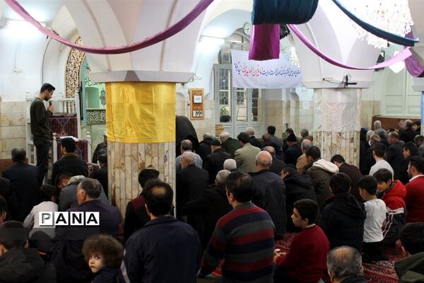 برگزاری مراسم اعیاد شعبانیه در مساجد زنجان