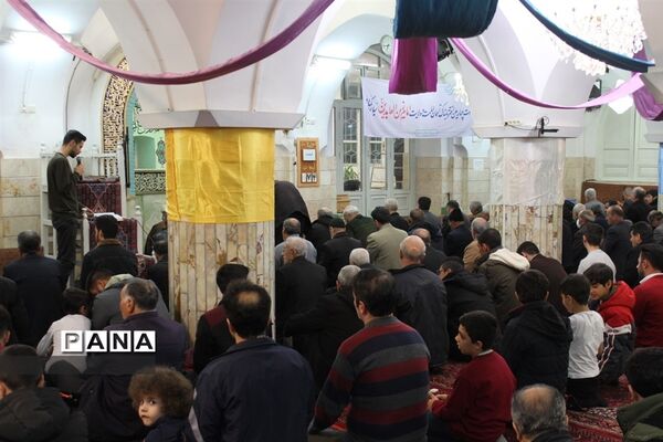 برگزاری مراسم اعیاد شعبانیه در مساجد زنجان