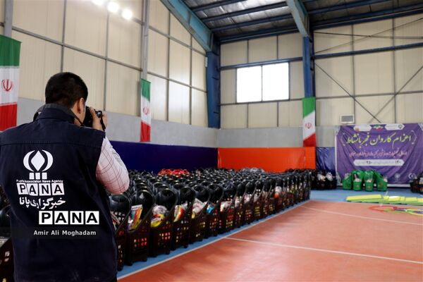 مراسم اعزام کاروان فجر با نشاط و افتتاحیه طرح شهید طوقانی