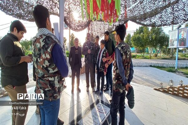 اعزام  دانش‌آموزان سمپادی شهرستان دزفول به اردوی پیشرفت نورانی