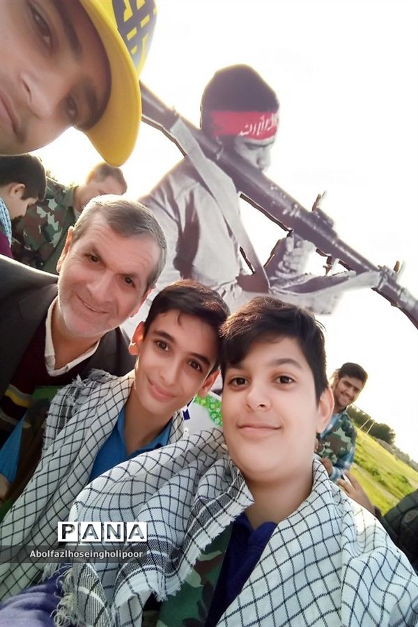 اعزام  دانش‌آموزان سمپادی شهرستان دزفول به اردوی پیشرفت نورانی