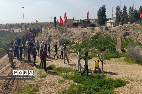 اعزام  دانش‌آموزان سمپادی شهرستان دزفول به اردوی پیشرفت نورانی