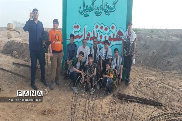 اعزام  دانش‌آموزان سمپادی شهرستان دزفول به اردوی پیشرفت نورانی