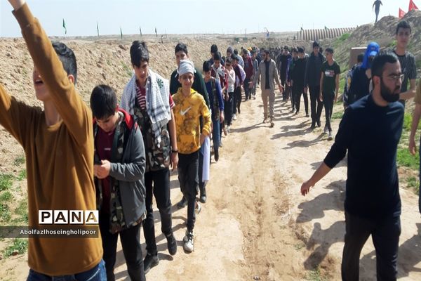 اعزام  دانش‌آموزان سمپادی شهرستان دزفول به اردوی پیشرفت نورانی