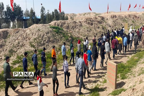 اعزام  دانش‌آموزان سمپادی شهرستان دزفول به اردوی پیشرفت نورانی