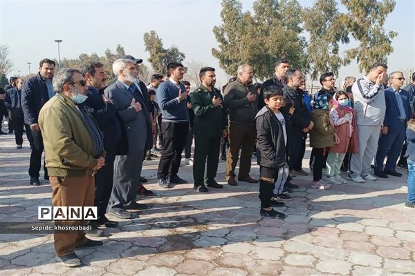 همایش پیاده‌روی خانوادگی در پاکدشت