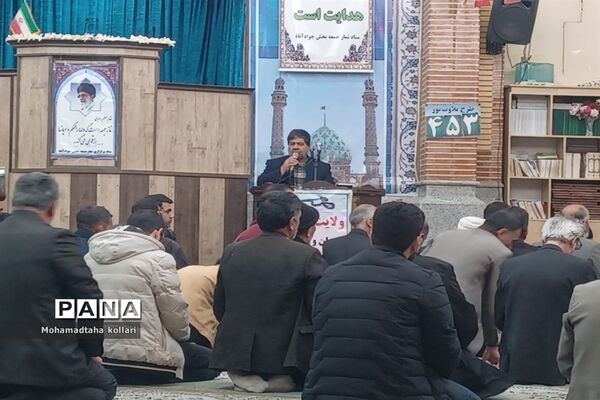 برگزاری نمازجمعه دربخش جوادآباد
