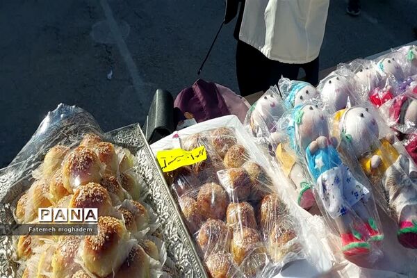 برپایی بازارچه محلی به‌مناسبت هفته معرفی مشاغل در مدارس شادگان