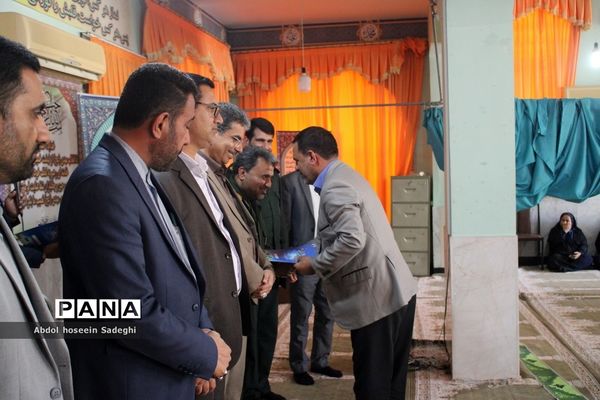 جشن میلاد باسعادت حضرت ابوالفضل العباس و روز جانباز در اداره کل آموزش و پرورش استان بوشهر