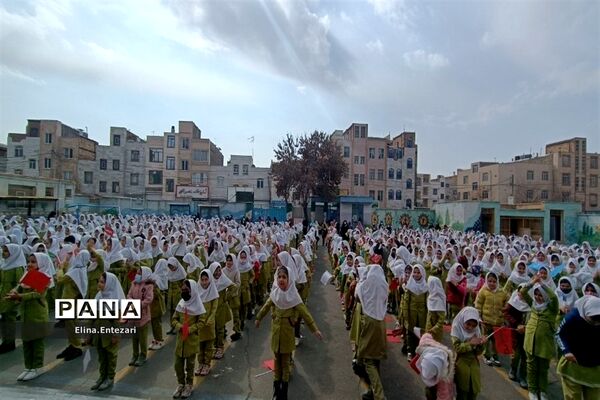 جشن اعیاد شعبانیه در مدارس پاکدشت