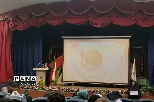 بدرقه دانش‌آموزان زیارت اولی شهر تهران