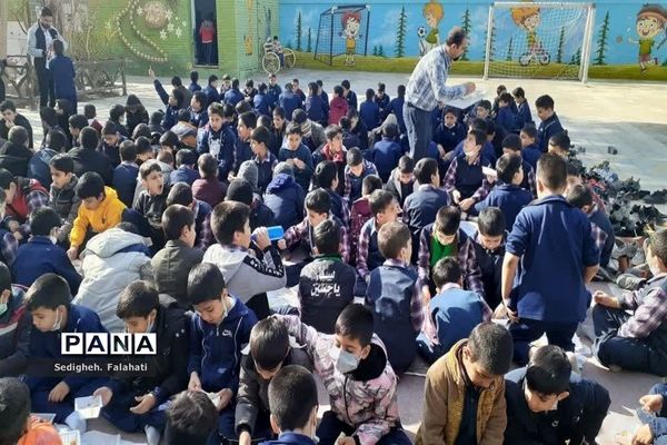 جشن اعیاد شعبانیه در دبستان سید الشهدا ناحیه یک یزد