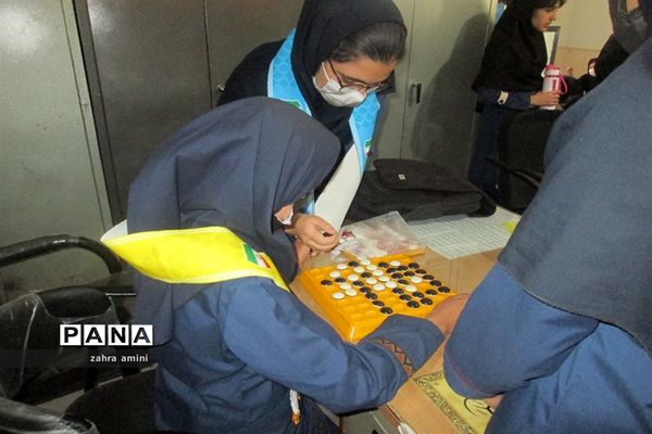 برگزاری مسابقات بازی‌های فکری سرگرمی رویش در شهرستان سروستان