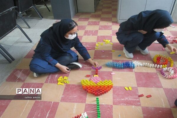 برگزاری مسابقات بازی‌های فکری سرگرمی رویش در شهرستان سروستان