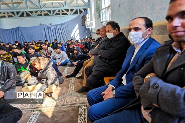 برگزاری جشن تکلیف دانش‌آموزان پسر شهر جوادآباد