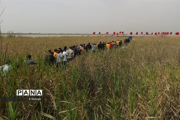 کاروان راهیان نور دانش‌آموزان منطقه ۱۵ تهران