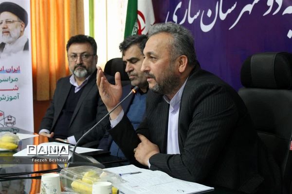 آیین انعقاد تفاهم‌نامه شرکای مهارتی هنرستان‌ها در ساری