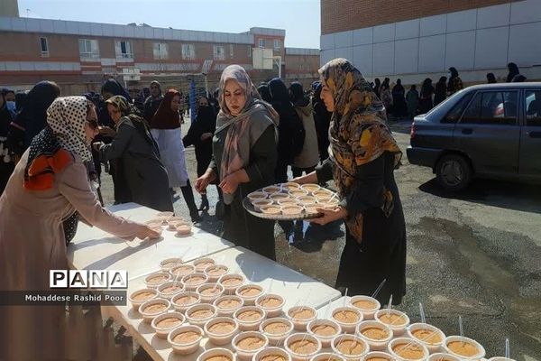 اردوی درون مدرسه‌ای دانش‌آموزان آموزشگاه شهید اورکی اسلامشهر