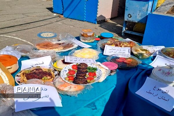 برگزاری جشنواره غذا در دبیرستان سیزده آبان ناحیه یک کرج
