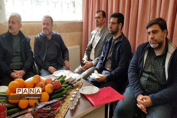 آیین افتتاحیه آموزشگاه شش کلاسه احمدرئیس‌زاده منطقه کهریزک