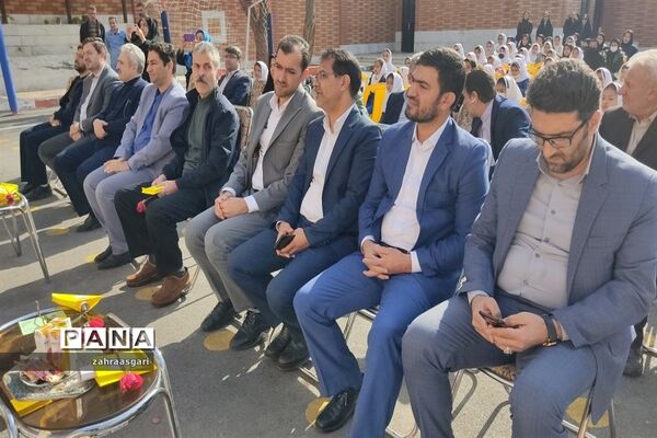 آیین افتتاحیه آموزشگاه شش کلاسه احمدرئیس‌زاده منطقه کهریزک