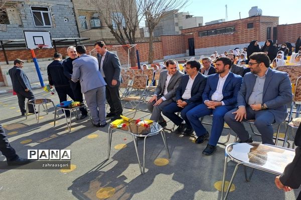 آیین افتتاحیه آموزشگاه شش کلاسه احمدرئیس‌زاده منطقه کهریزک