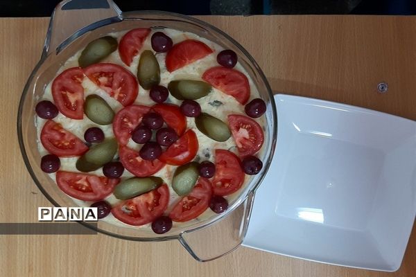 مسابقه پودمان غذا در دبیرستان شهید معمارزاده ناحیه 2 کرج