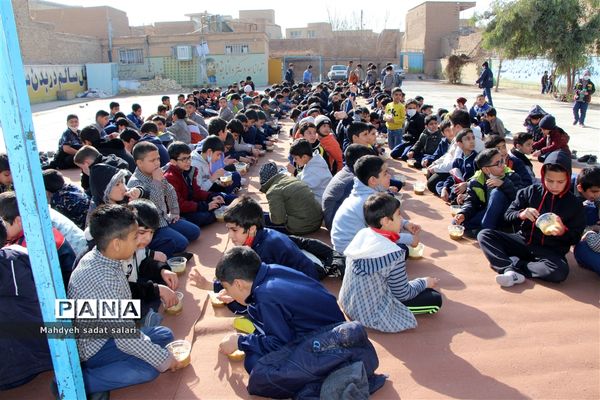 جشن اعیاد شعبانیه در دبستان پسرانه پاسدارن ناحیه یک یزد