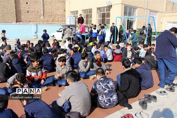 جشن اعیاد شعبانیه در دبستان پسرانه پاسدارن ناحیه یک یزد