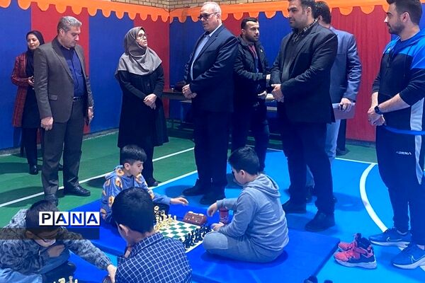 مسابقات شطرنج پسران ناحیه یک ری در سالن ورزشی علی‌ابن ابی‌طالب (ع) در شهرری
