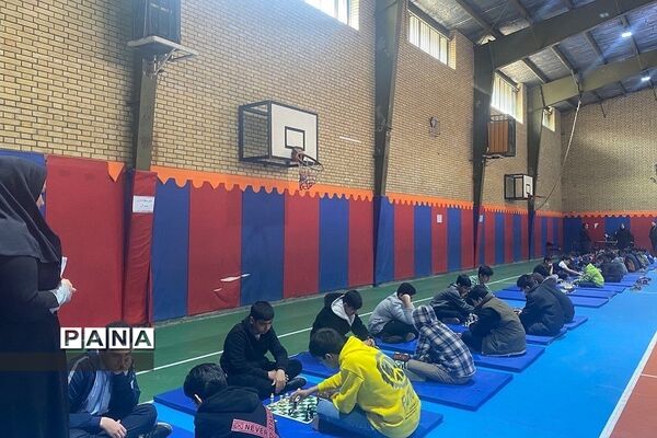 مسابقات شطرنج پسران ناحیه یک ری در سالن ورزشی علی‌ابن ابی‌طالب (ع) در شهرری