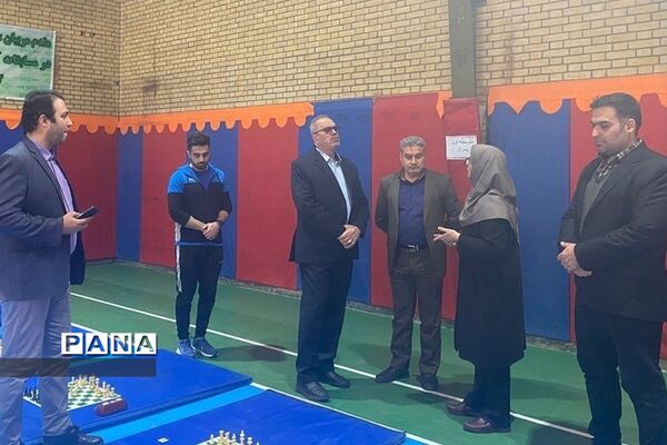 مسابقات شطرنج پسران ناحیه یک ری در سالن ورزشی علی‌ابن ابی‌طالب (ع) در شهرری