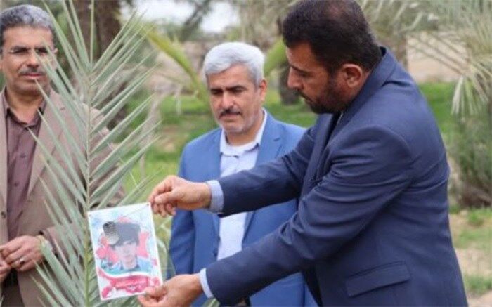 کاشت ۱۴ نهال به نام شهیدان امور تربیتی استان بوشهر