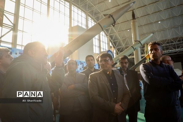 بازدید مربیان پرورشی از نمایشگاه هوافضا سپاه پاسداران