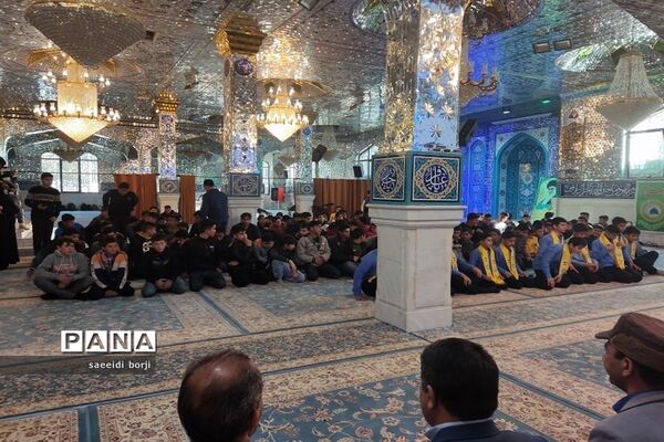 اعزام 210 دانش‌آموز زیارت اولی خراسان شمالی به مشهد مقدس