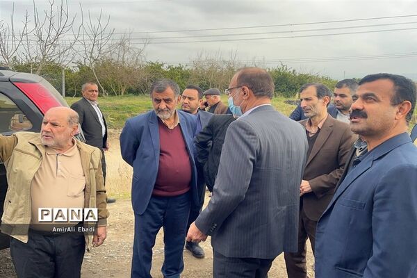 بازدید میدانی از چاه‌های آب کشاورزی شهر سورک و طبقده