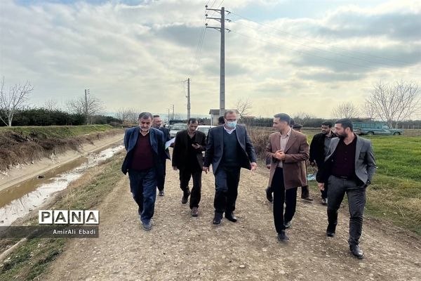 بازدید میدانی از چاه‌های آب کشاورزی شهر سورک و طبقده