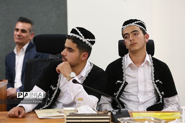 مراسم نخستین اردوی راهیان پیشرفت ویژه دانش‌آموزان عشایر کشور