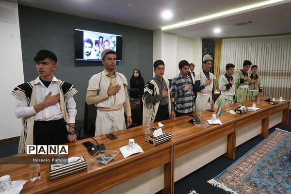 مراسم نخستین اردوی راهیان پیشرفت ویژه دانش‌آموزان عشایر کشور