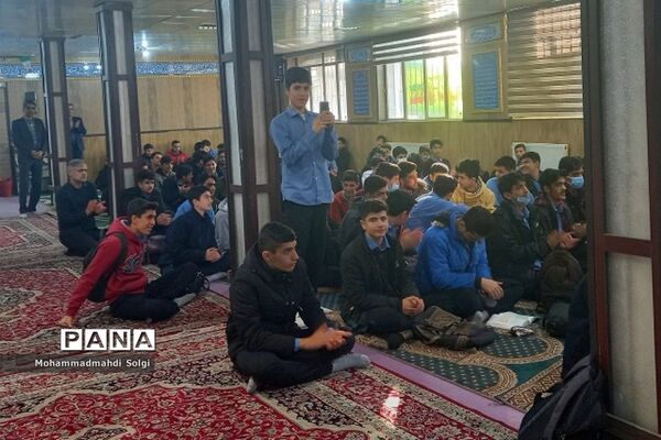 برپایی پرشور طرح هیات عاشقی در مدرسه شاهد شهید کلهر