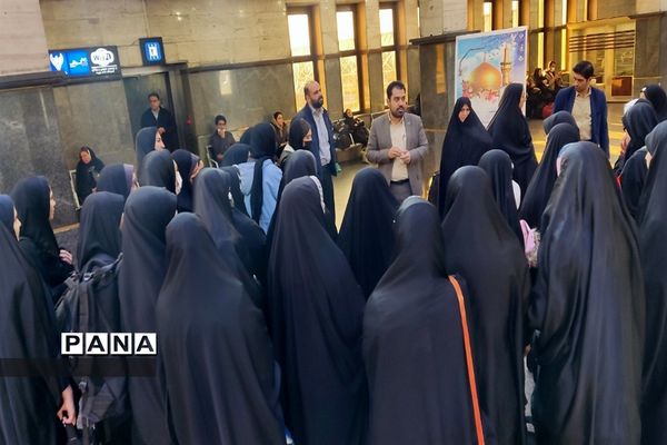 اردوی دختران زیارت اولی شهریار به مشهد مقدس به همت سازمان دانش‌آموزی شهرستان‌های استان تهران