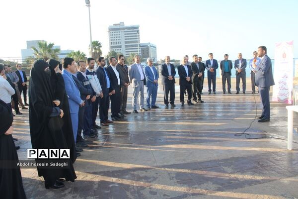 همایش پیاده‌روی کارکنان اداره‌کل آموزش و پرورش استان بوشهر