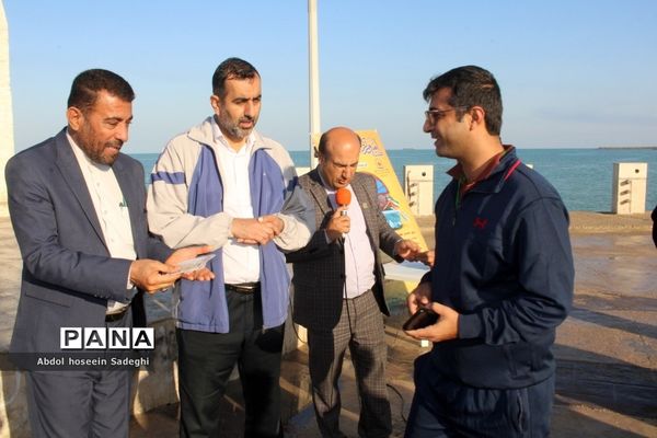 همایش پیاده‌روی کارکنان اداره‌کل آموزش و پرورش استان بوشهر