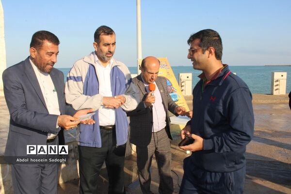 همایش پیاده‌روی کارکنان اداره‌کل آموزش و پرورش استان بوشهر
