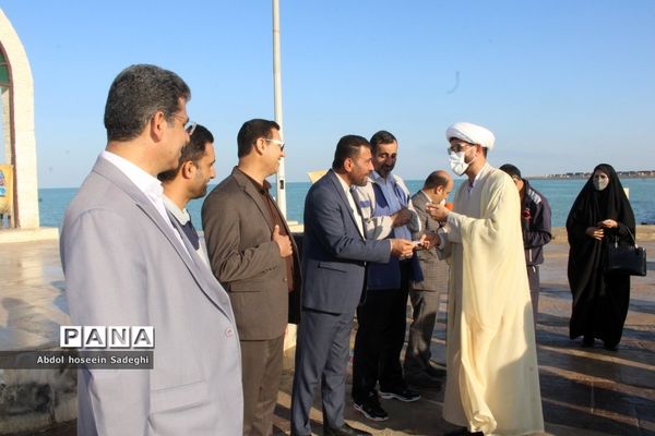 همایش پیاده‌روی کارکنان اداره‌کل آموزش و پرورش استان بوشهر