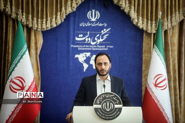 نشست خبری سخنگوی دولت