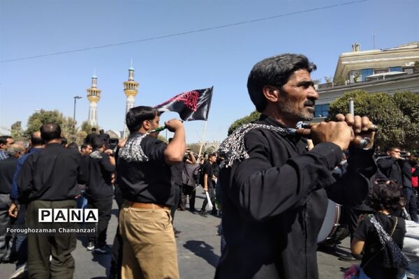 مراسم باشکوه عزاداری شهادت امام حسن مجتبی(ع) و رحلت پیامبر اکرم(ص) در مشهد